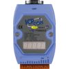 Expandable Embedded Data Acquisition Controller, Programmable in C Language with 7 segment display with 40 Mhz CPU, MiniOS7 Operating System. Supports operating temperatures between -25 to 75°C.ICP DAS